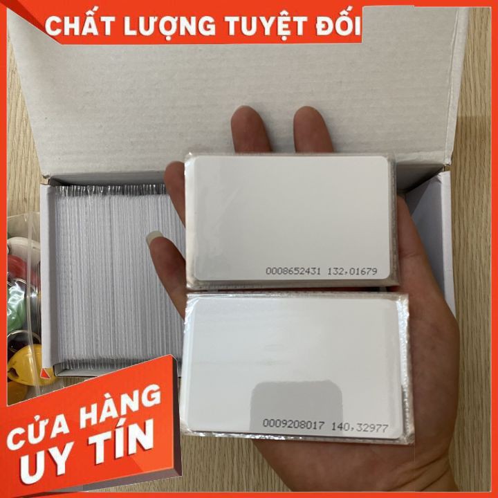 Thẻ từ cảm ứng chấm công thẻ cảm ứng proximity tần số 125khz dùng cho các dòng máy chấm công, kiểm soát cửa