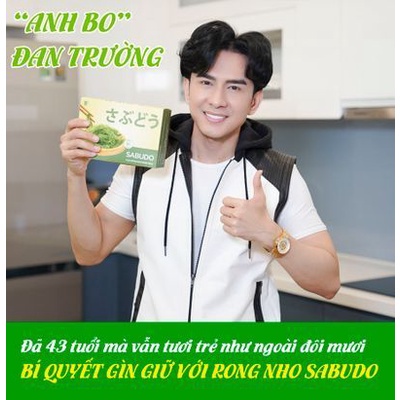 [NEW] Rong nho tách nước SABUDO + Chai xốt mè rang, vua rong nho Nhật Bản, phân phối rong nho Sabudo chính hãng ZONESHOP