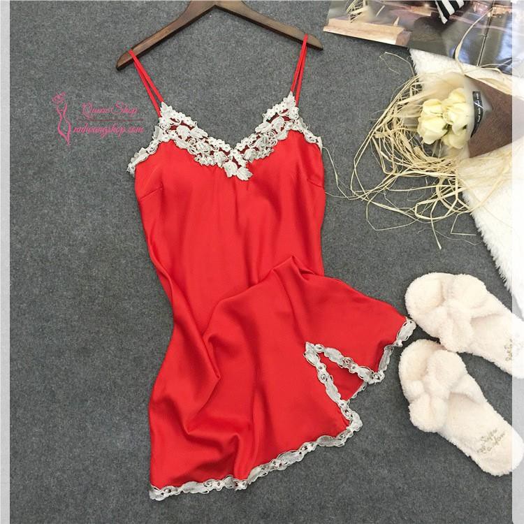 [Mã WAUP12 hoàn 15% xu đơn 150k] [Form Chuẩn - Chất Cao Cấp] Váy ngủ phi lụa cao cấp quyến rũ VNP113-váy ngủ lụa cao cấp | BigBuy360 - bigbuy360.vn