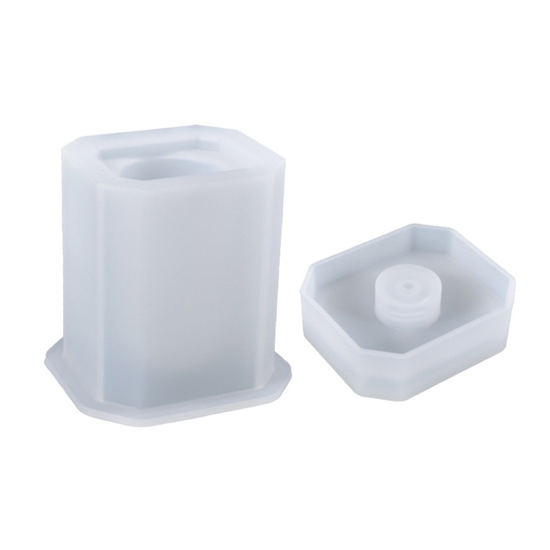 Khuôn Silicone Làm Bình Đựng Dầu Gội / Kem Dưỡng Da 3D DIY