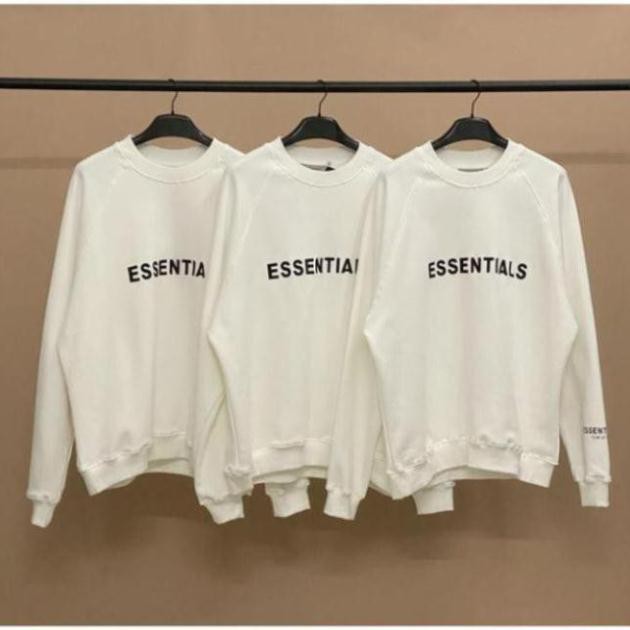 [SIÊU RẺ] Áo sweater Fear of God ESSENTIALS ss20 WHITE, | BigBuy360 - bigbuy360.vn