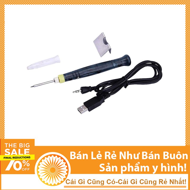 Mỏ Hàn Nhiệt Mini 5V-8W 400°C Dùng Nguồn USB Siêu Tiện Dụng