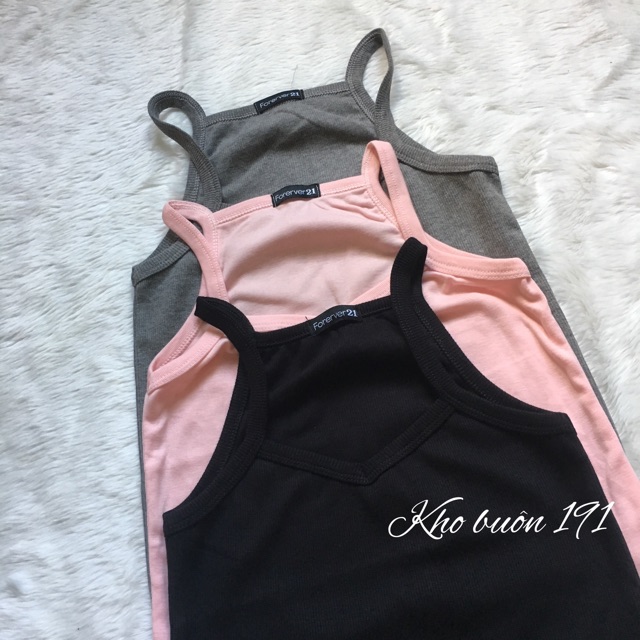Áo Croptop 2 Dây Tim - Hàng VNXK - AD10