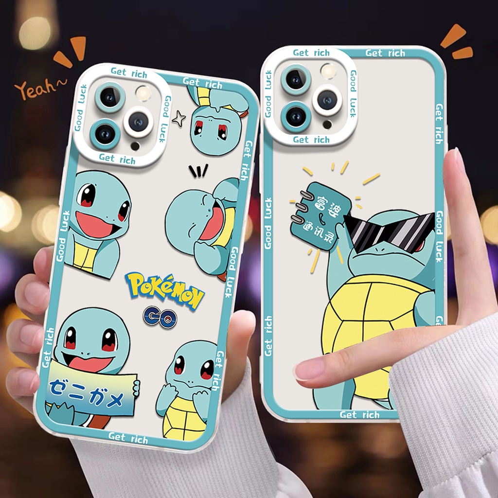 Ốp Điện Thoại Silicon TPU Mềm Trong Suốt In Họa Tiết Dễ Thương Cho IPhone 14 13 6 6S 7 8 14 Plus X XS XR 11 12 Pro Max