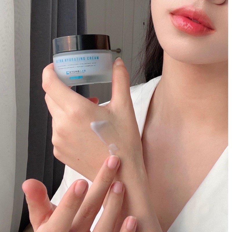Kem dưỡng ẩm Kyung Lab Chính Hãng thấm nhanh khóa bóng phục hồi đa tầng hợp mọi loại da KYUNG LAB ULTRA HYDRATING CREAM