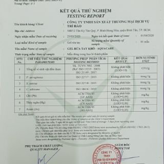 GEL RỬA TAY KHÔ