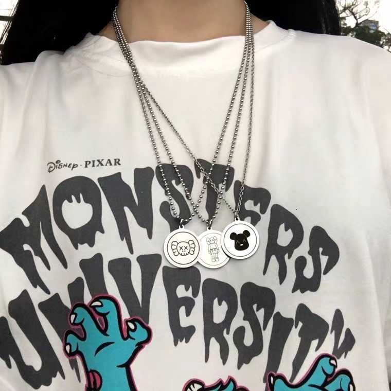 vòng cổ Mặt Hoạt Hình Dễ Thương Cho Cặp Đôi