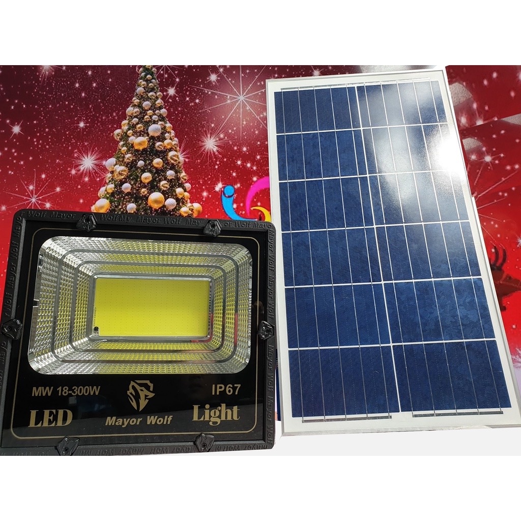 Đèn năng lượng mặt trời  LY-TGD001  300W Đèn phù hợp treo nhiều vị trí khác nhau, do có dây dài 5m kết nối