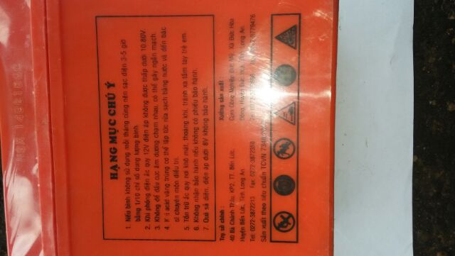 Bình ắc Quy đã qua sử dụng