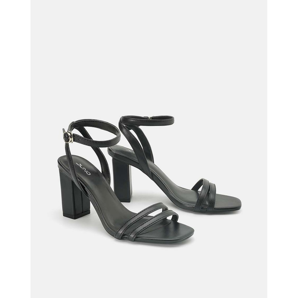 [WABRJN100 - giảm 100k đơn 500K] JUNO - Giày Sandal Mũi Vuông Gót Vuông - SD09083