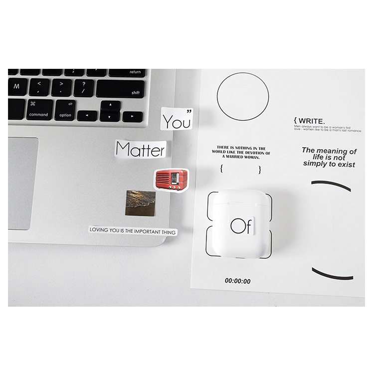 1 Sticker Dán Trang Trí Sổ Lưu Niệm Hình Hoàng Hôn Trên Biển