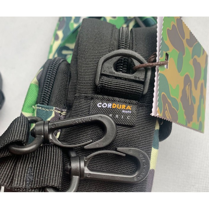 Mới BAPEe Ngụy Trang Nam Nữ Người Yêu Túi Đeo Vai Túi messenger