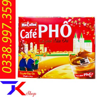 Cà phê Sữa đá maccoffee café Phố mẫu tết 2020 gói 240g