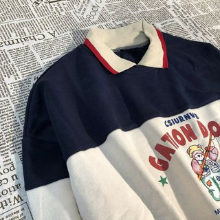 [Hàng Order]Áo polo dài tay ulzzang