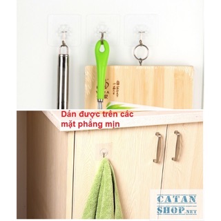 Combo 10 Móc dán tường siêu chắc chắn