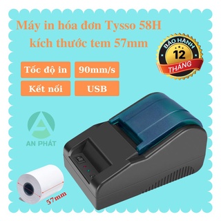 Máy in hóa đơn, in bill tysso 58h