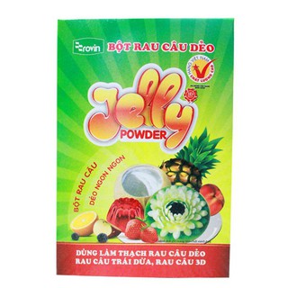 💥 SIÊU NGON 💥 DẺO 1 GÓI - Bột thạch rau câu DẺO JELLY hiệu Rovin Hoàng Yến - 01 GÓI LẺ 10gr