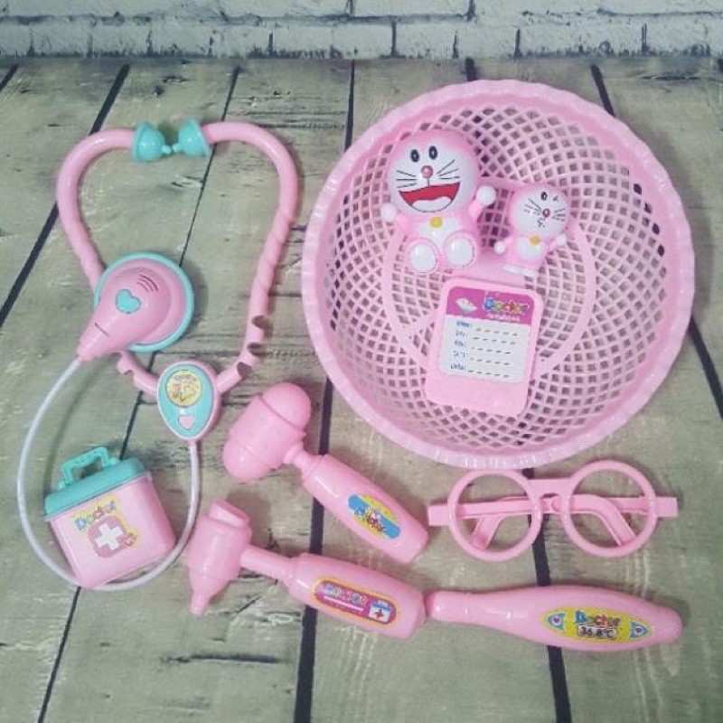 GIỎ ĐỒ CHƠI BÁC SĨ CHO BÉ