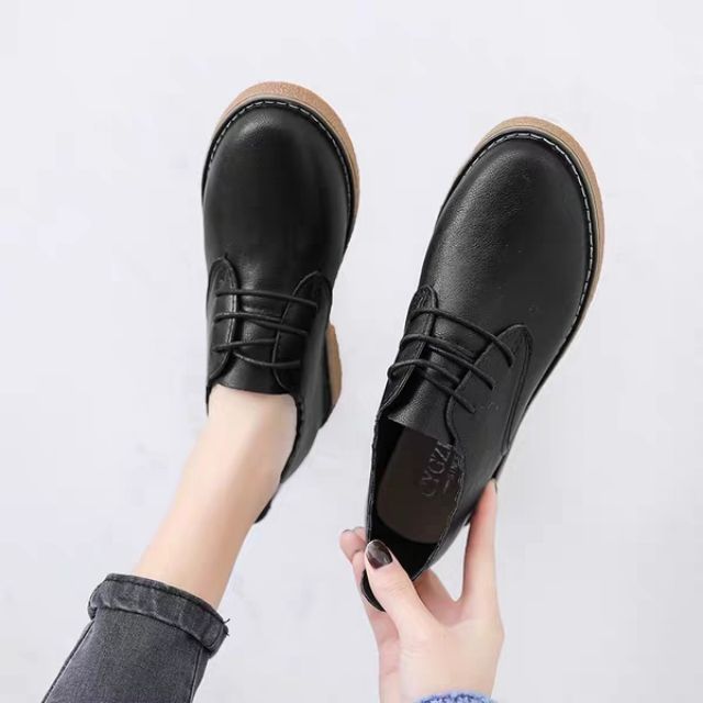 D113- giày oxford nữ, giày tây phong cách Hàn Quốc | BigBuy360 - bigbuy360.vn