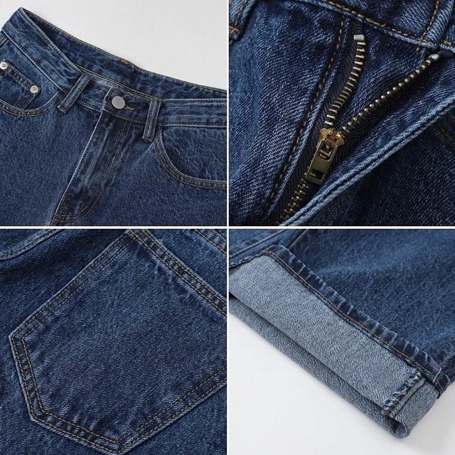 Quần jeans suông dáng dài TOKI | BigBuy360 - bigbuy360.vn