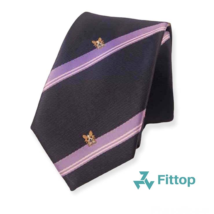 Cavat Nam Sọc Thời Trang Phong Cách Trẻ Trung 6cm  FITTOP CAVAT-158
