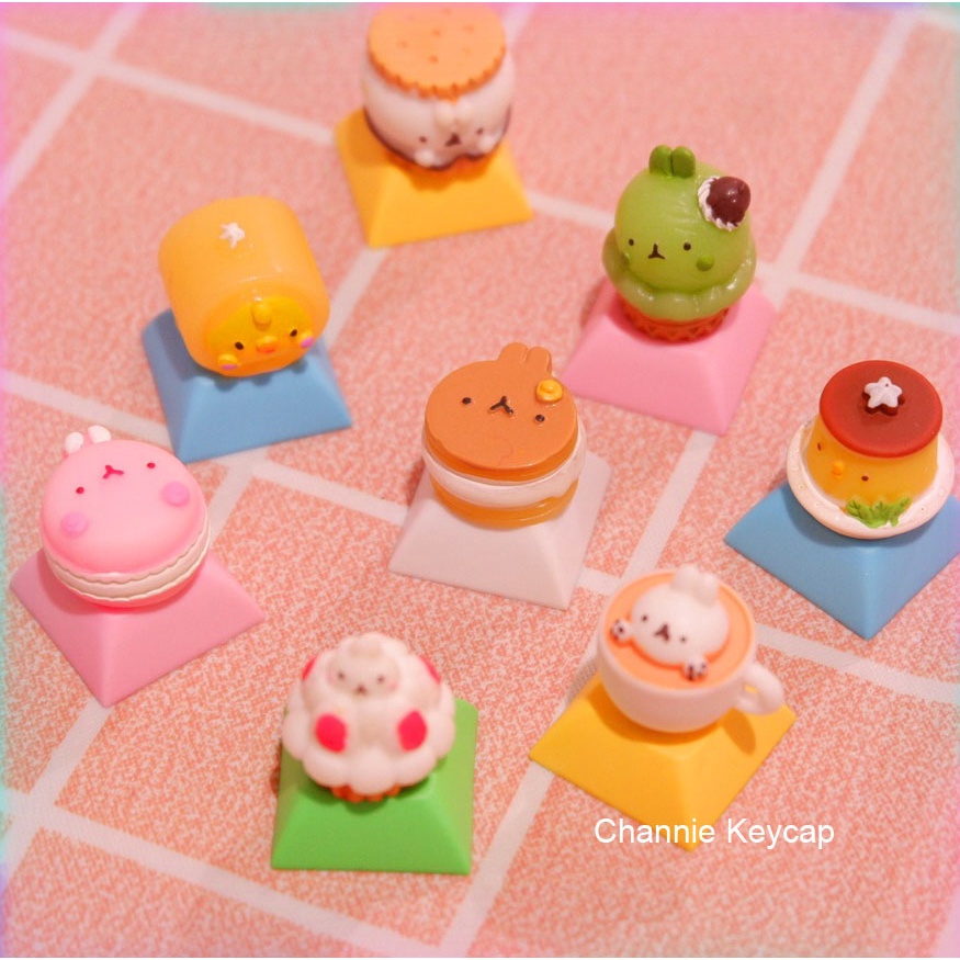 Keycap lẻ Cup Food Coffee Dễ Thương Phím Lẻ