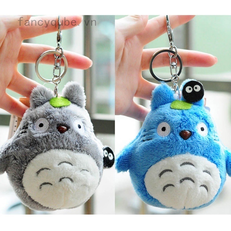 Móc khóa thời trang hình chú Totoro nhồi bông ngộ nghĩnh