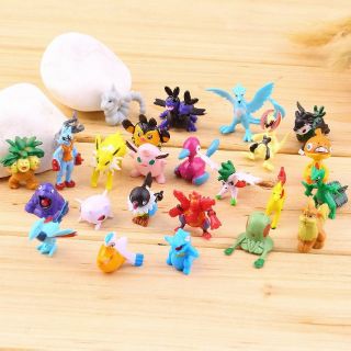 [Mã TOYFSS7 hoàn 20K xu đơn 50K] Sét đồ chơi 36 mô hình pokemon mini 36114