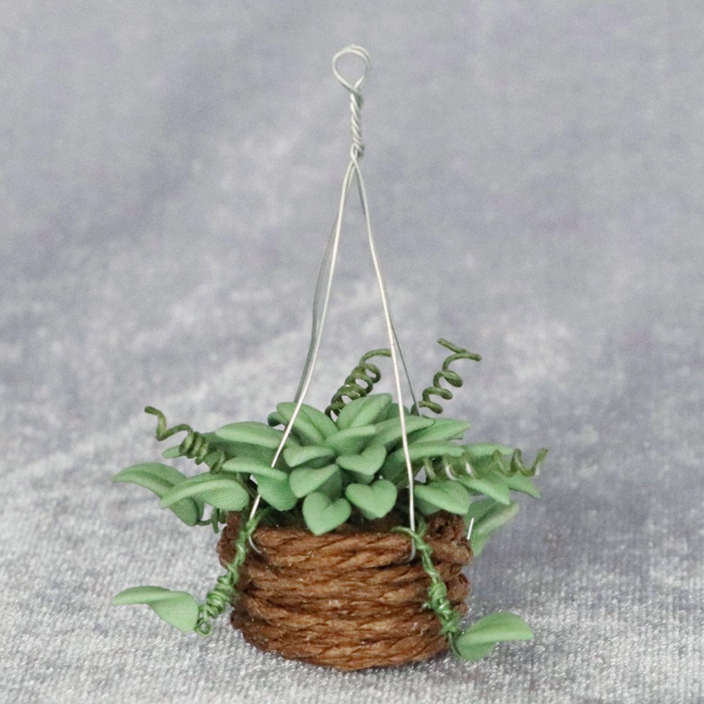 Đồ trang trí Chậu Cây Mini Trang Trí Tỷ Lệ 1 / 12