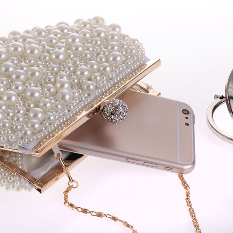 Ví Cầm Tay Đính Hạt Thời Trang Dành Cho Nữ