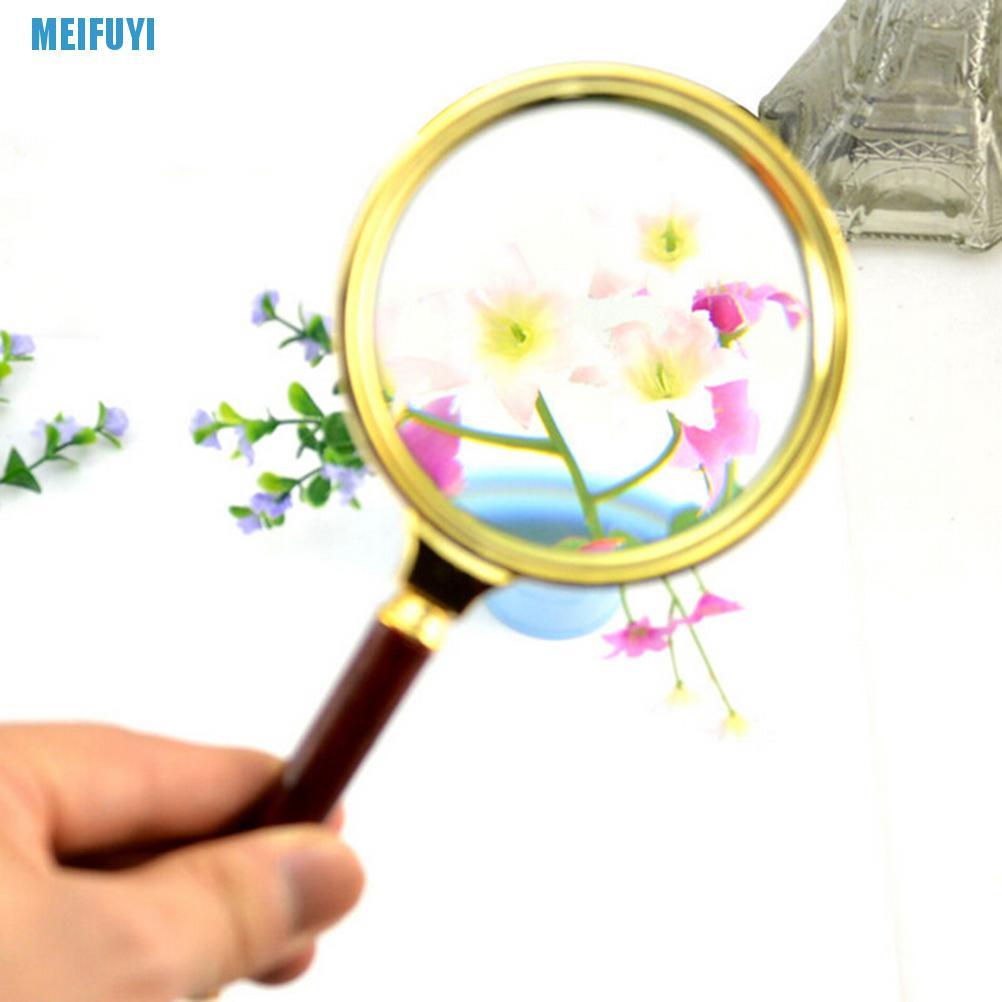 Kính Lúp Cầm Tay Phóng Đại 10x 80mm Mới