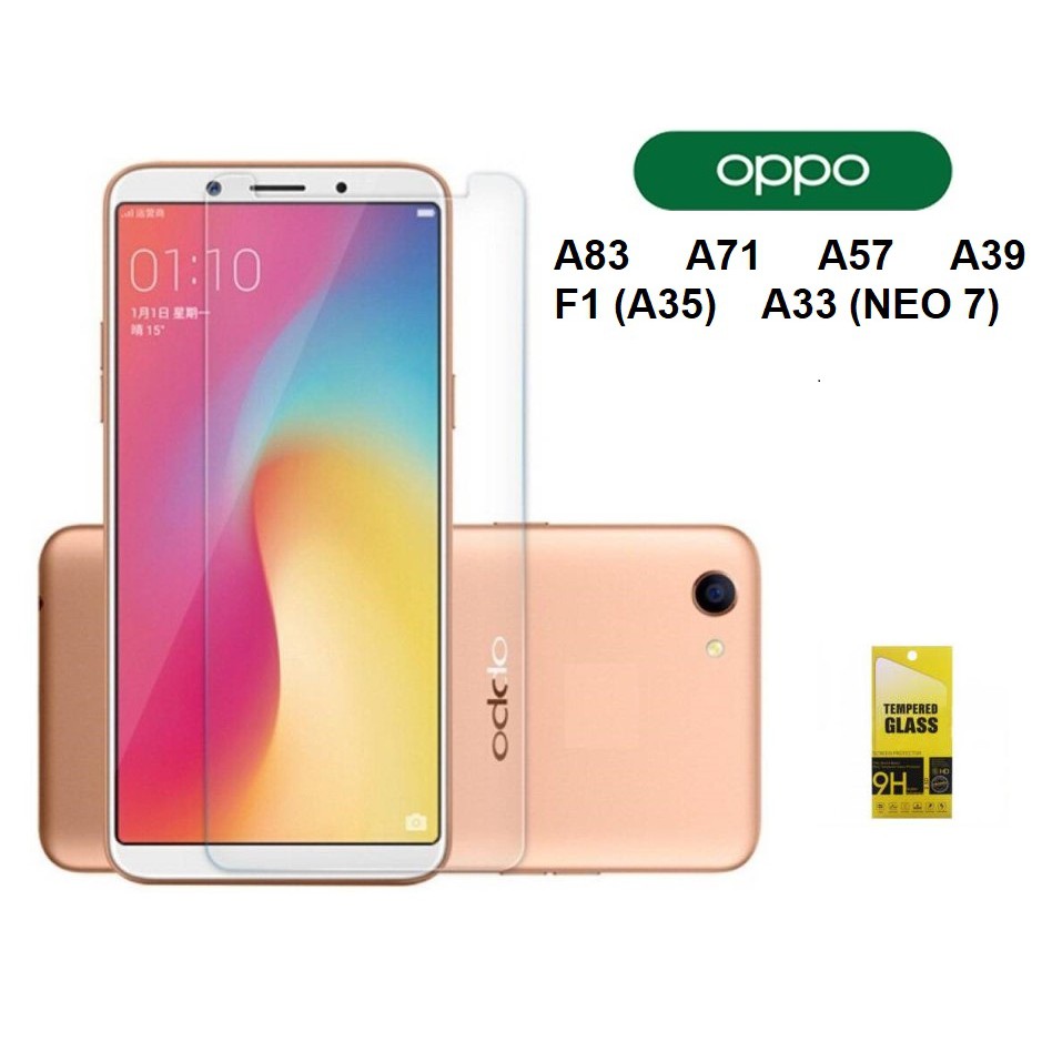 Kính cường lực OPPO A83, A71, A57, A39, F1 (A35), A33 (NEO 7)