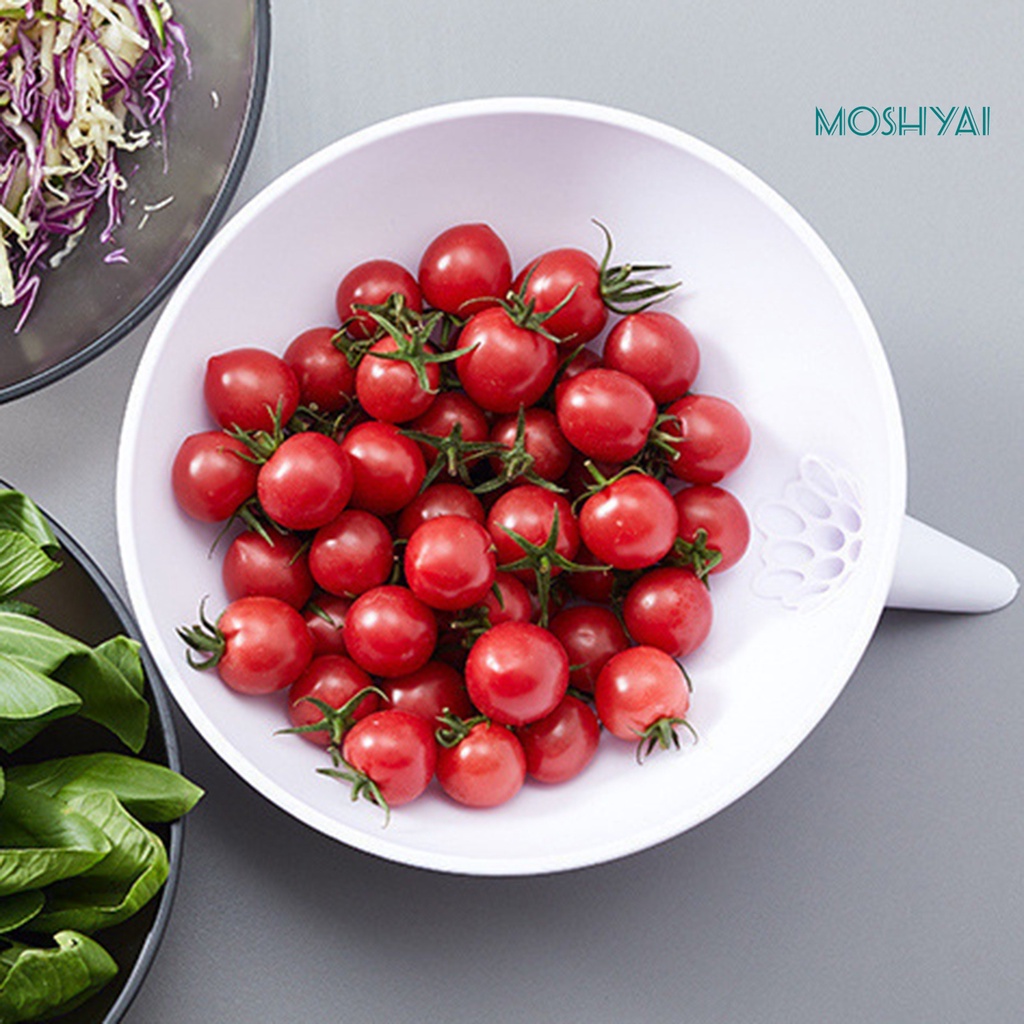 Rổ Nhựa Thoát Nước Thực Phẩm Tiện Dụng Cho Nhà Bếp