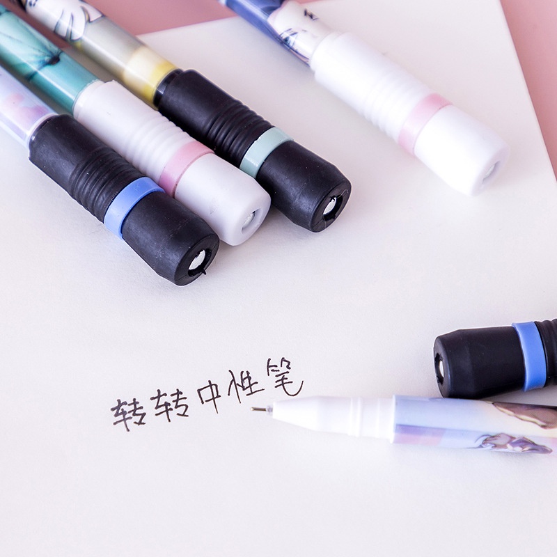 Bút Quay Đồ Chơi Thiết Kế Hình Hoạt Hình Chống Trượt Tiện Dụng