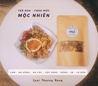 Trà Hoa Thảo Mộc Cam Sả  ( Trà Detox - Thanh Lọc Cơ Thể)50G