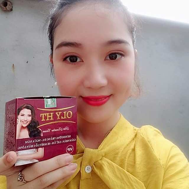 Kem giảm nhăn - Dưỡng trắng da - Ngừa nám - Chống nắng Oly HT 35g (10 in 1)