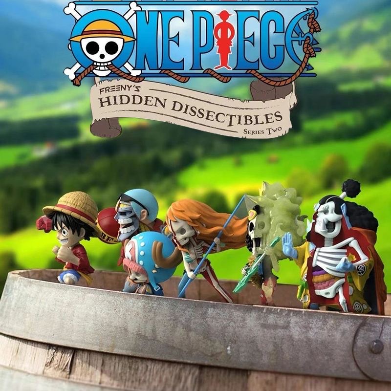 Búp Bê Mighty Jaxx One Piece Jason Freeny 'S Hidden Dissectibles Two Hộp Quà Tặng Cho Bạn Bè