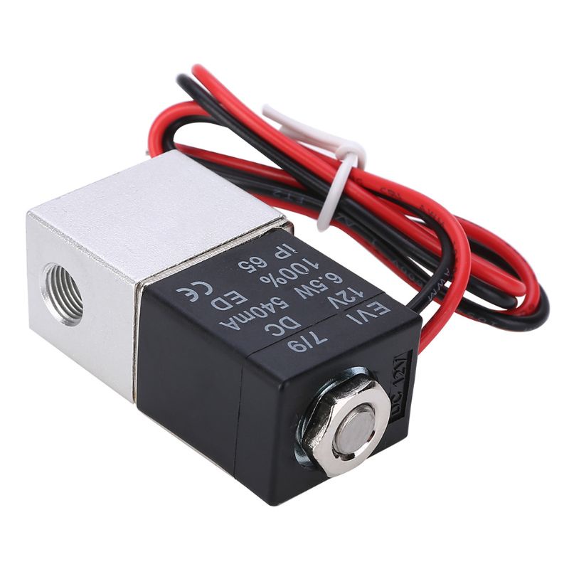 Van Điện Từ 2 Chiều DC12V DC24V AC220V Cho Máy Nén Khí