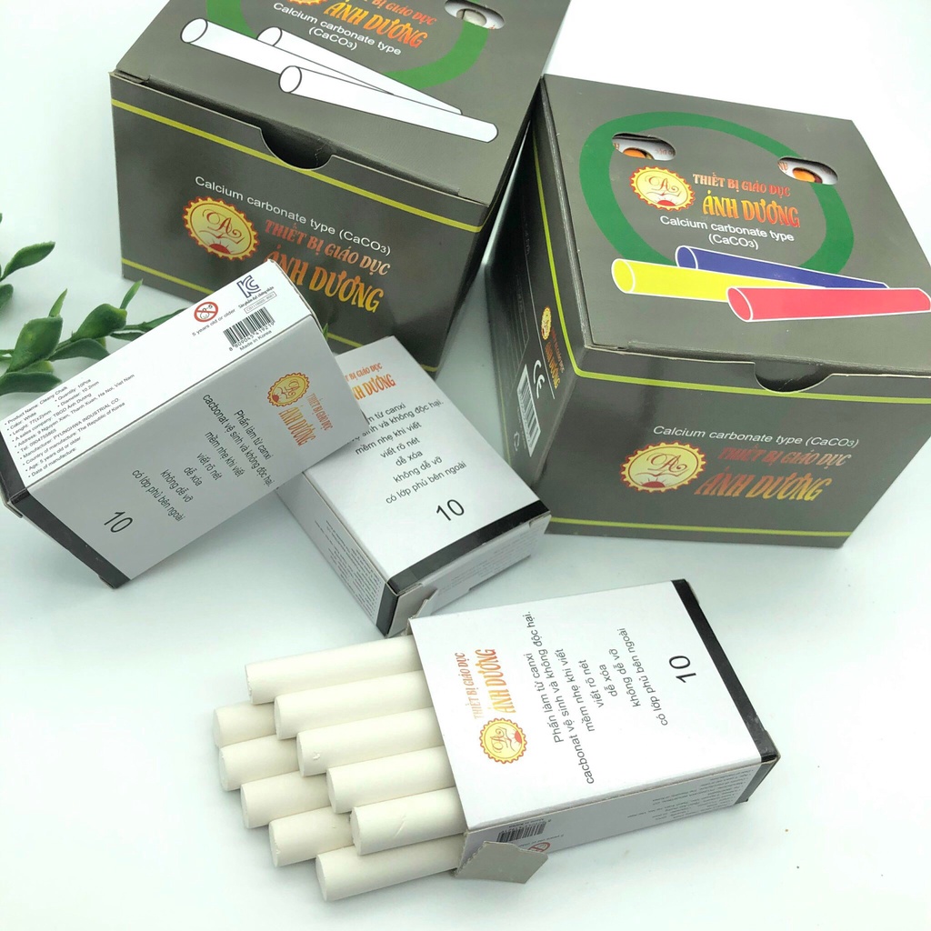 Phấn viết bảng I Phấn sạch Cleany - trắng