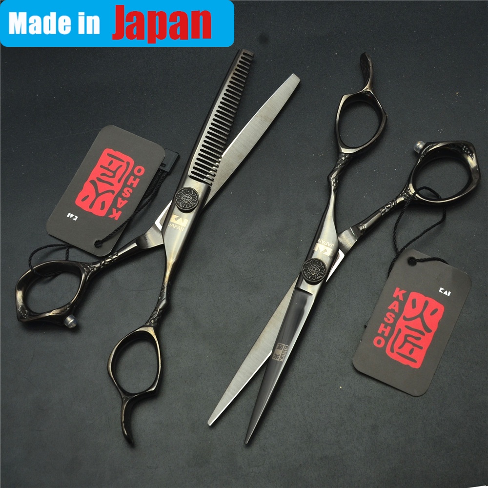 Bộ kéo cắt tóc KASHO 440c cỡ 6.0 inch chuyên dụng cho salon