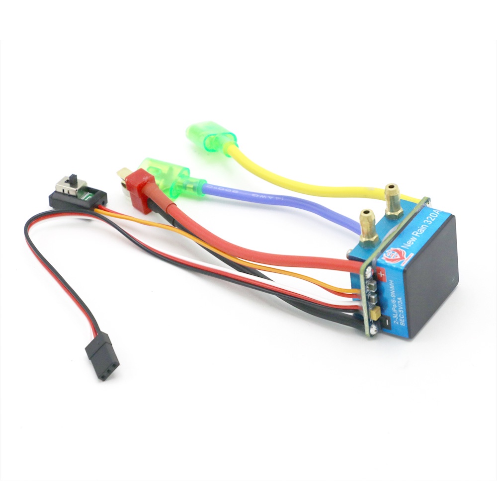 Bộ Điều Khiển Tốc Độ ESC 320A 480A ESC 5V 3A Cho Xe Ô Tô Điều Khiển Từ Xa 1/10