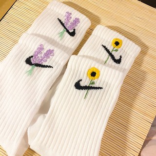 Tất Thêu Lavender(Hàng authentic, Hàng có sẵn)