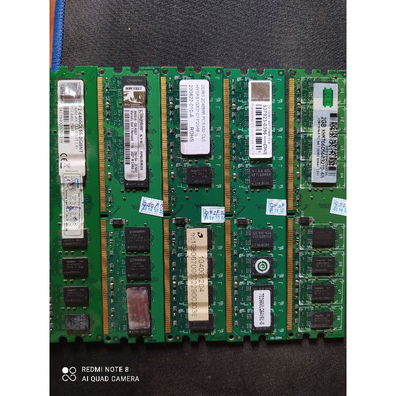 Thanh lý ram ddr2 1gb và 2gb
