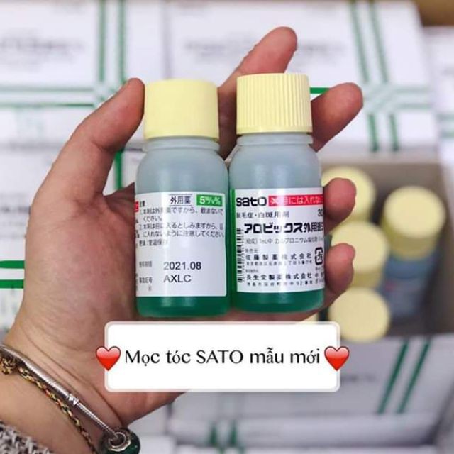 Tinh Chất Mọc Tóc Thảo Dược SATO Nhật Bản 30ml