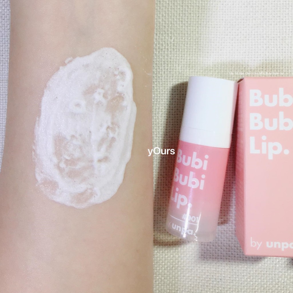 🌸 Vutamlinh 🌸  [Auth Hàn - Mẫu Mới] Tẩy Da Chết Môi Bubi Bubi Lip Sủi Bọt