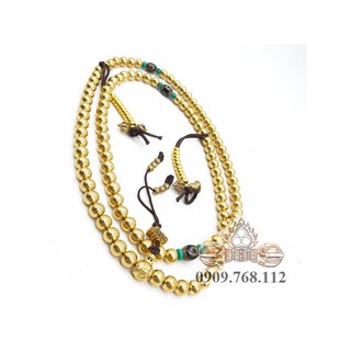 Chuỗi Đồng 108 Phối Dzi 10ly chuỗi mật tông