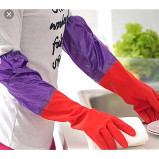 Găng tay rửa bát lót nỉ