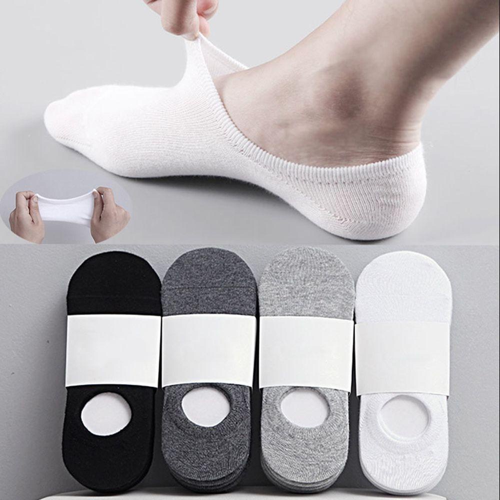 Vớ Mềm Màu Trơn Đơn Giản Thoải Mái Dễ Phối Đồ Cho Nam Và Nữ