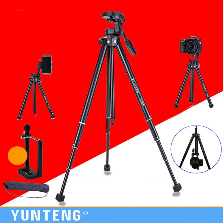 Chân máy ảnh Yunteng VCT 686RM - Chính hãng siêu gọn