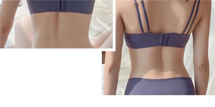 Bộ Đồ Lót Không Gọng Đẩy Ngực Siêu Hot 806